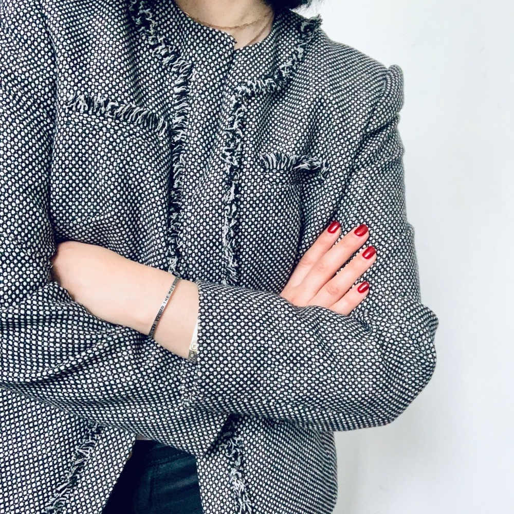 Tweed blazer